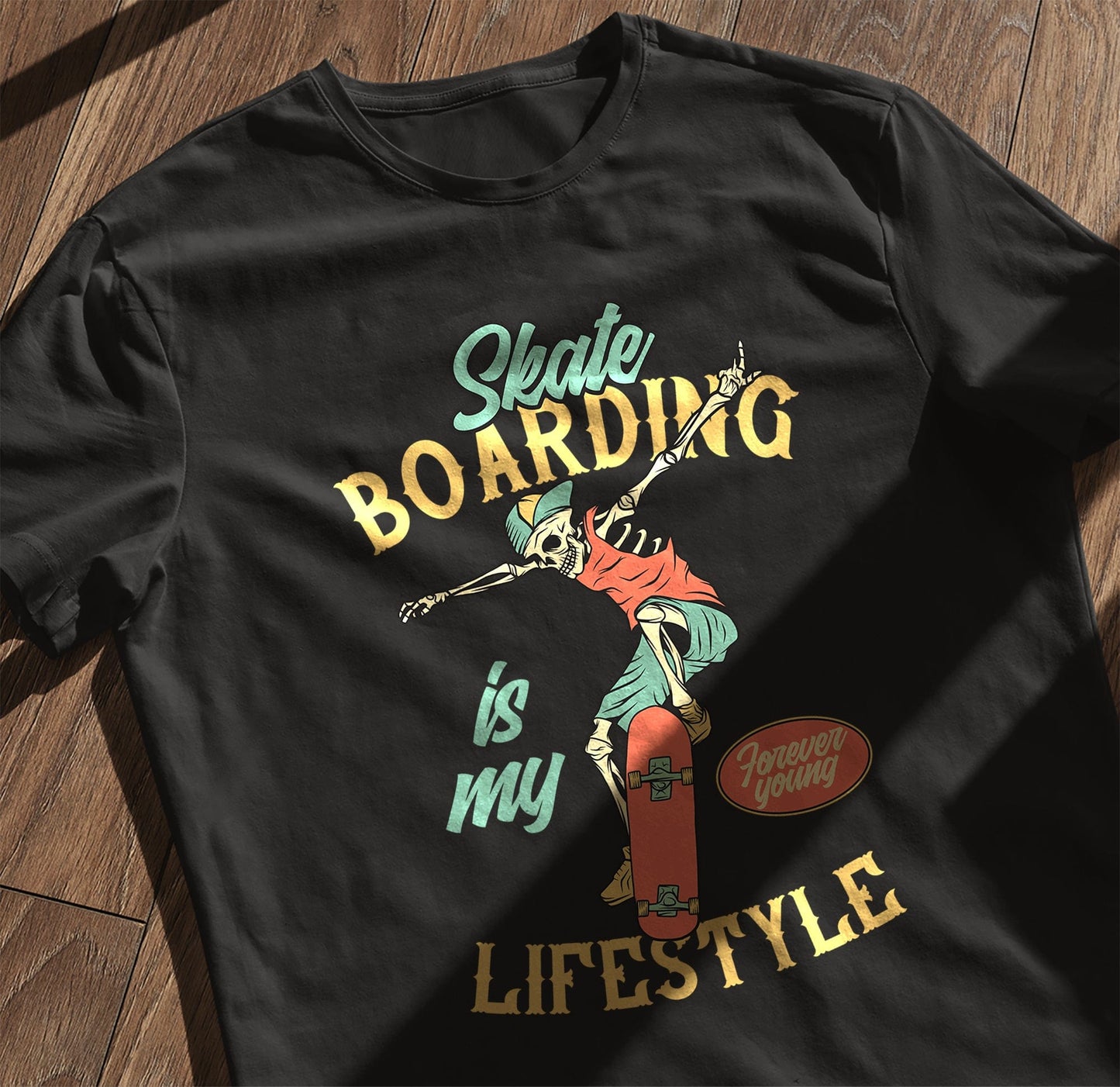 Skateboard_8 T-Shirt - Ride the Fun