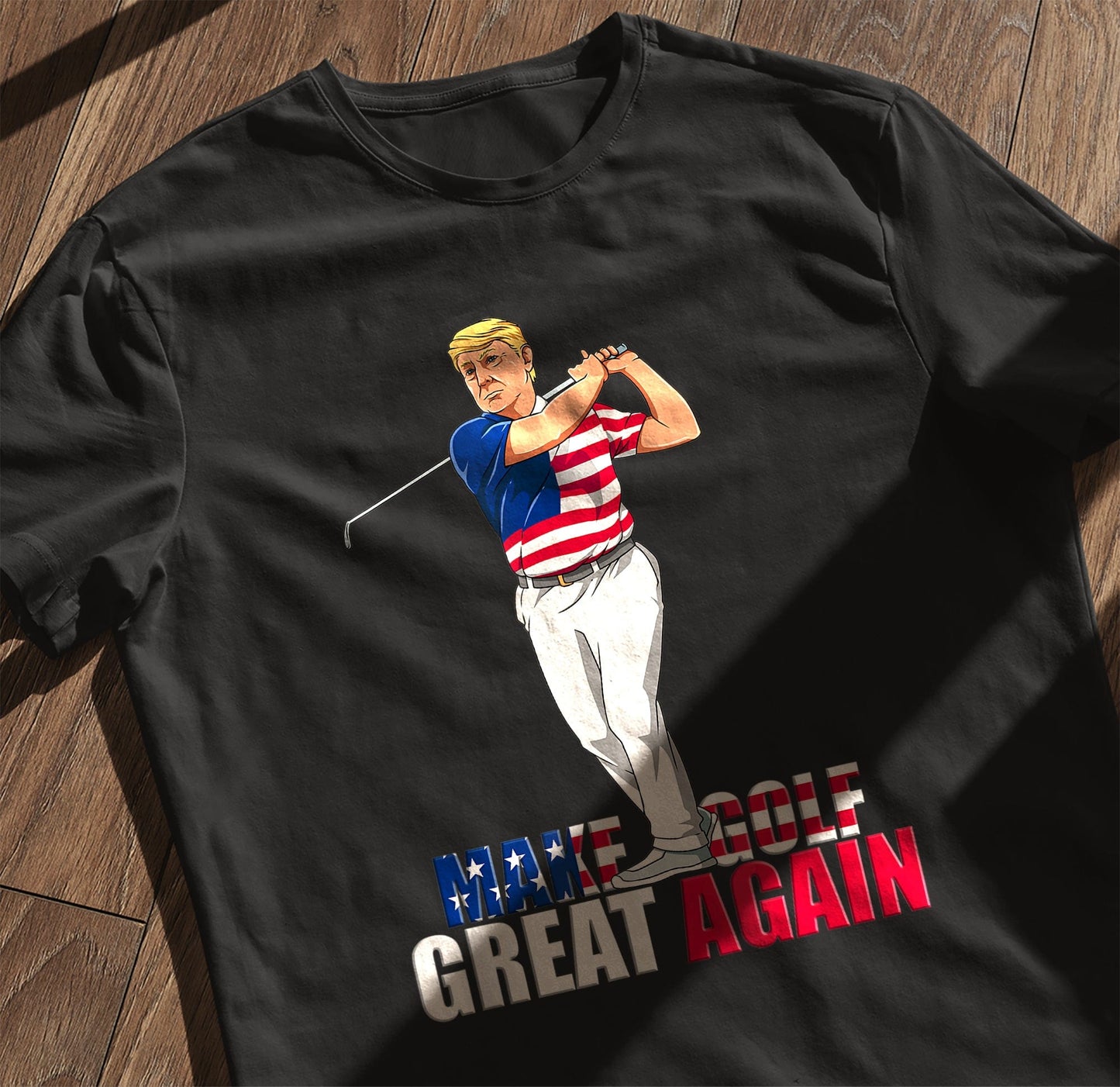 Make Golf Great Again Funny Trump t-shirt