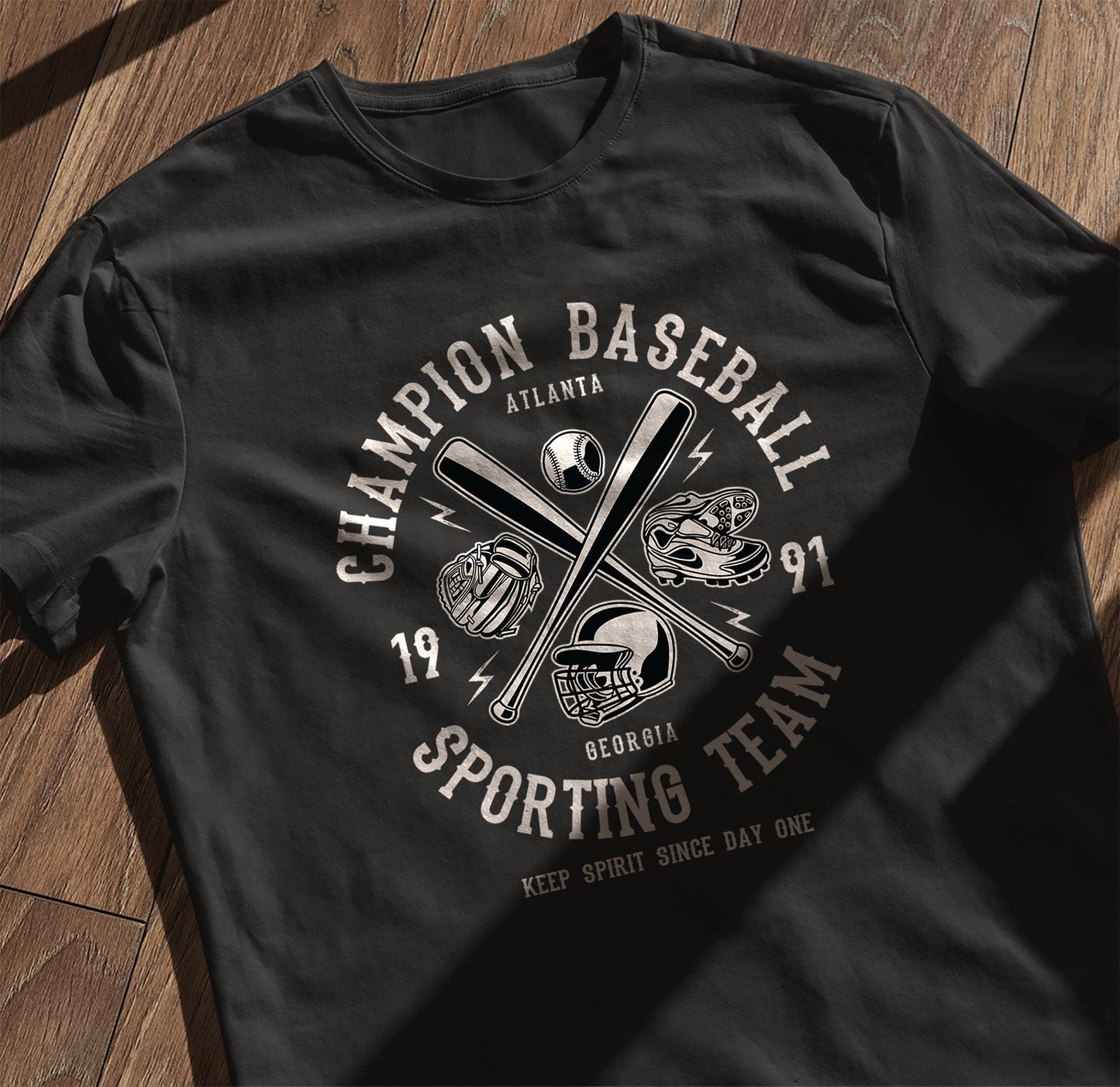 Champion Baseball T-shirt