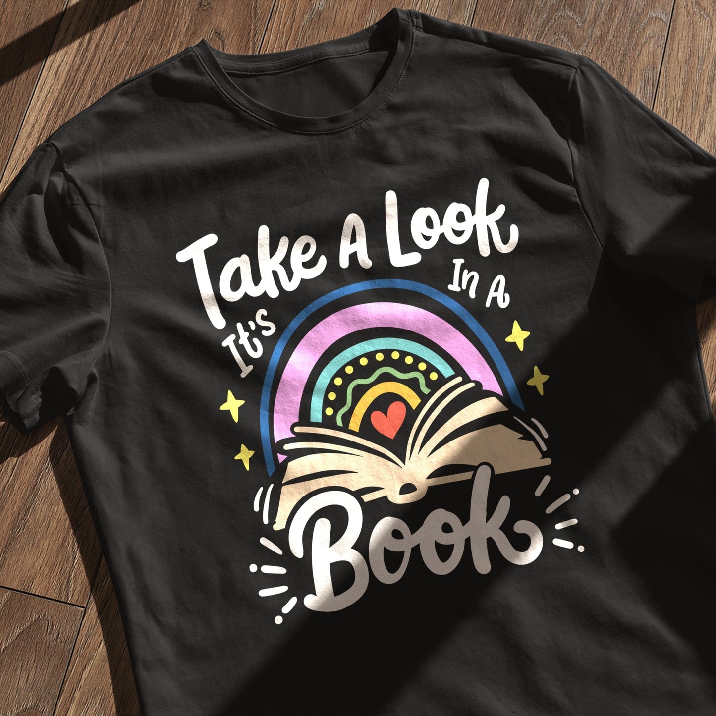 Take a Look in a Book  Kids Tee