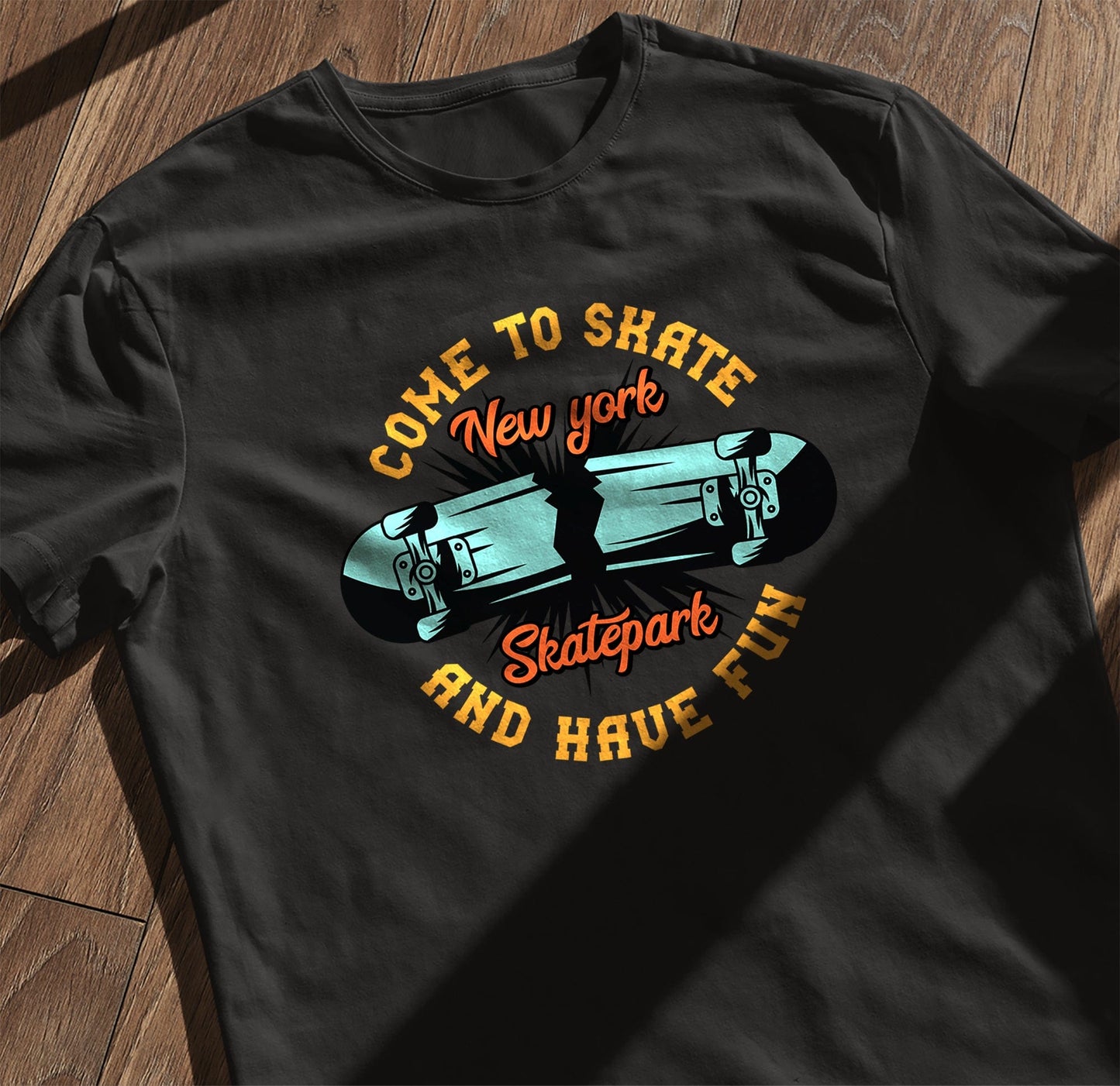 Skate Set 7 T-Shirt - Ride the Waves