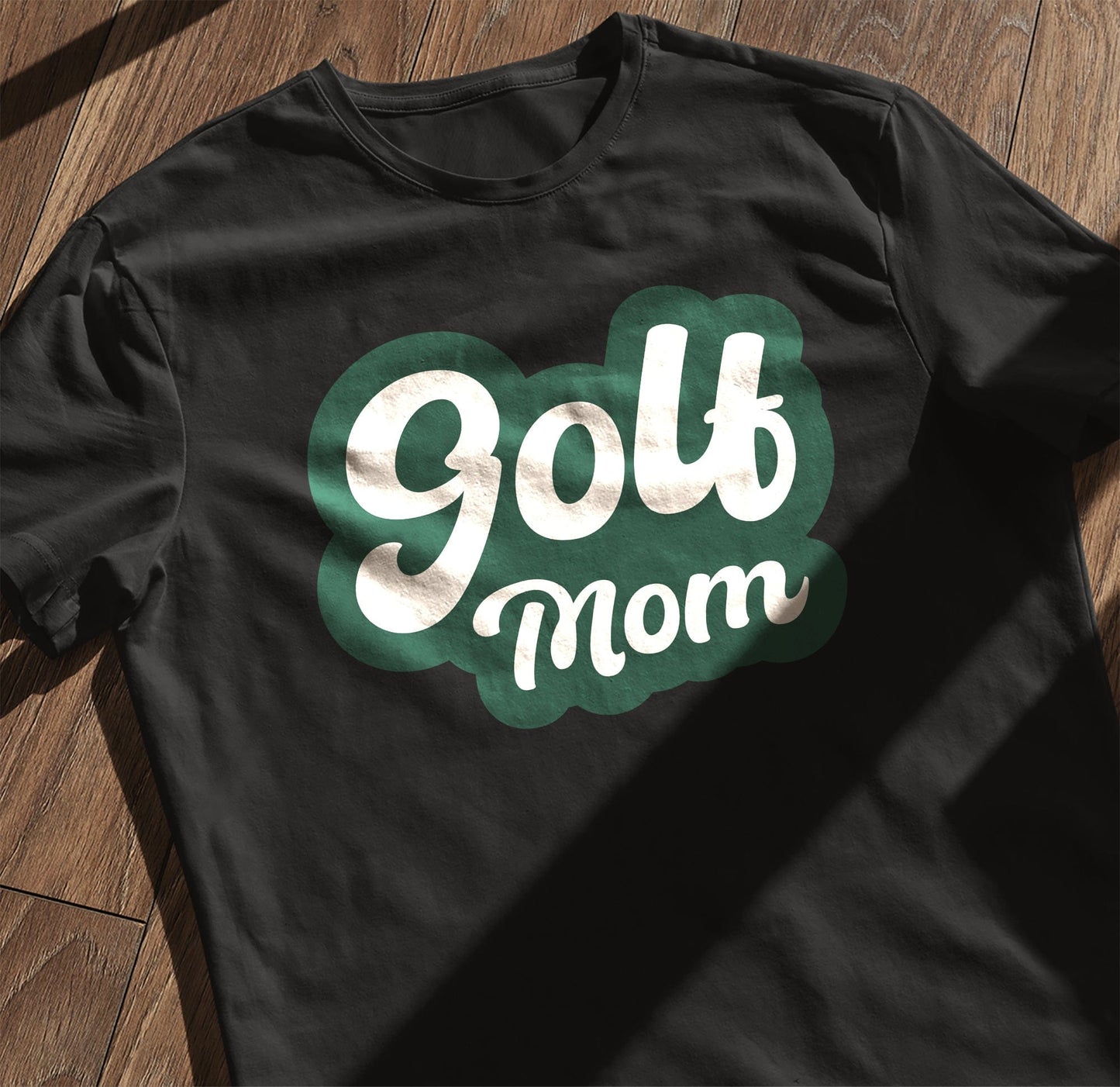 Golf Mom T-shirt Swinging Humor