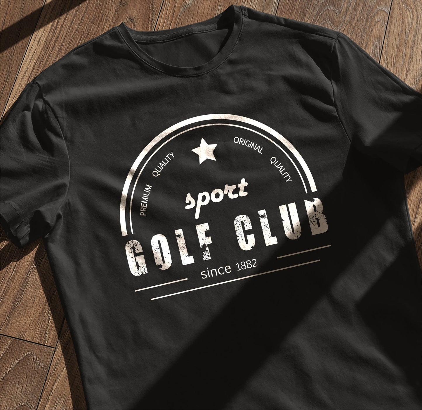 Golf-05 Swing into t-shirt