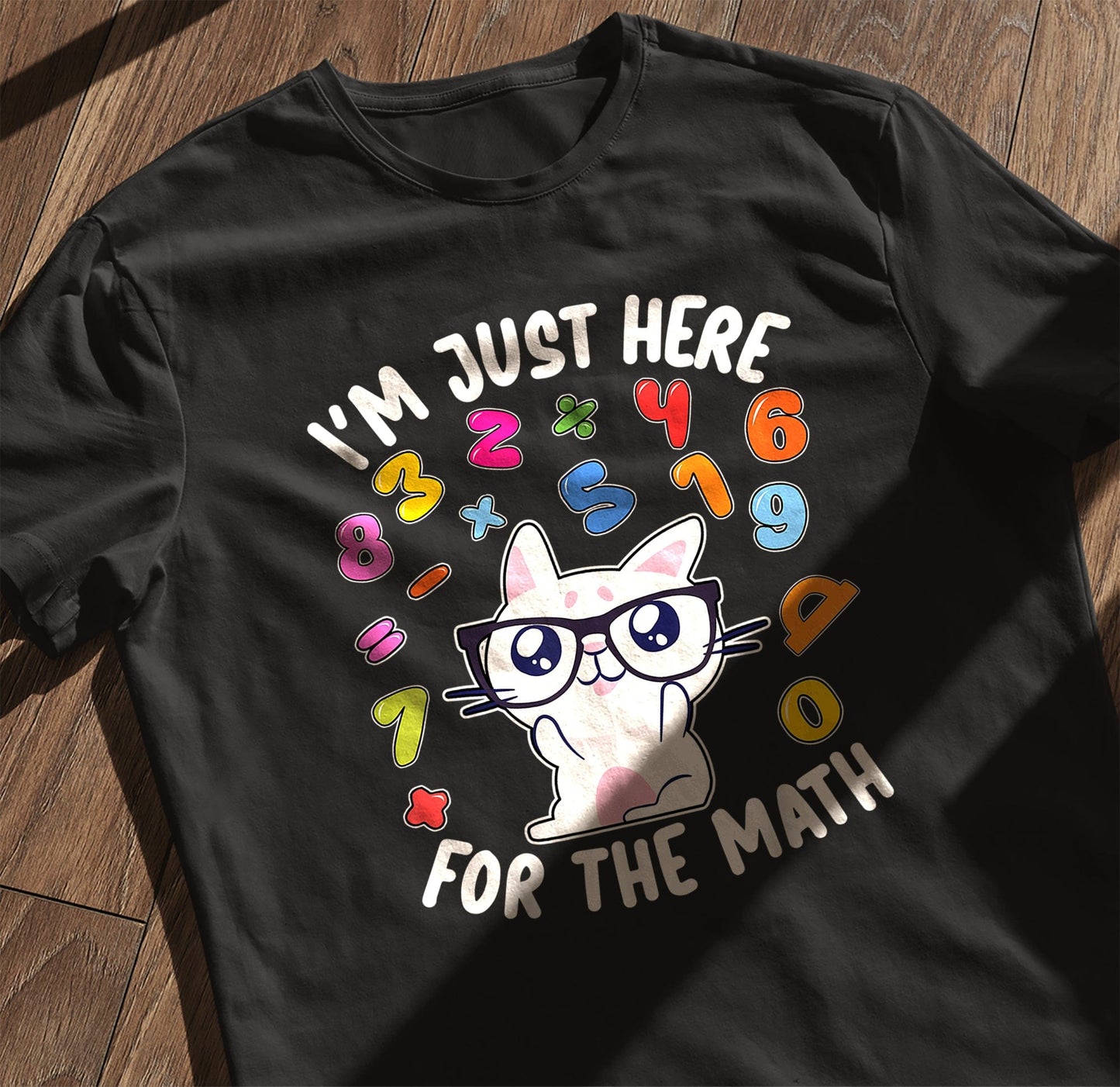 Bunny Number Day Math Kids Tee