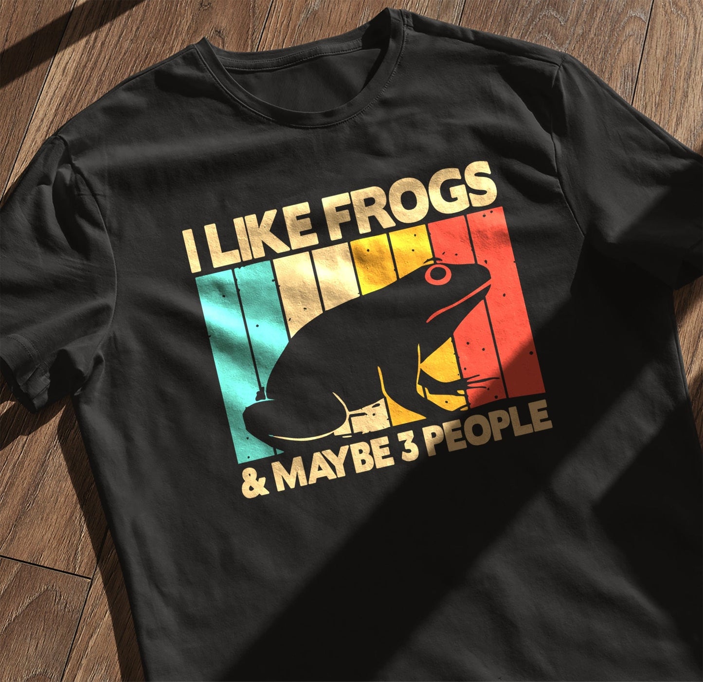 Man I Love Frogs 3 Funny T-Shirt -