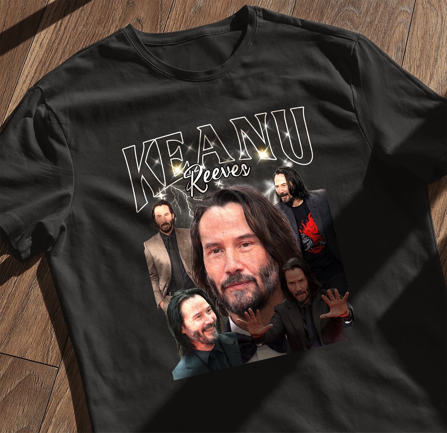 Keanu Reeves Older T-Shirt - Funny
