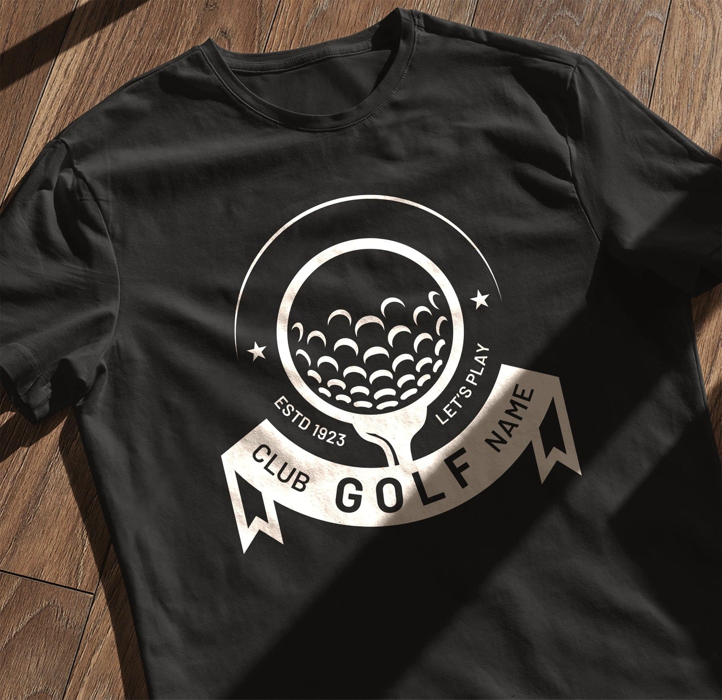 Golf-34 Swing into t-shirt