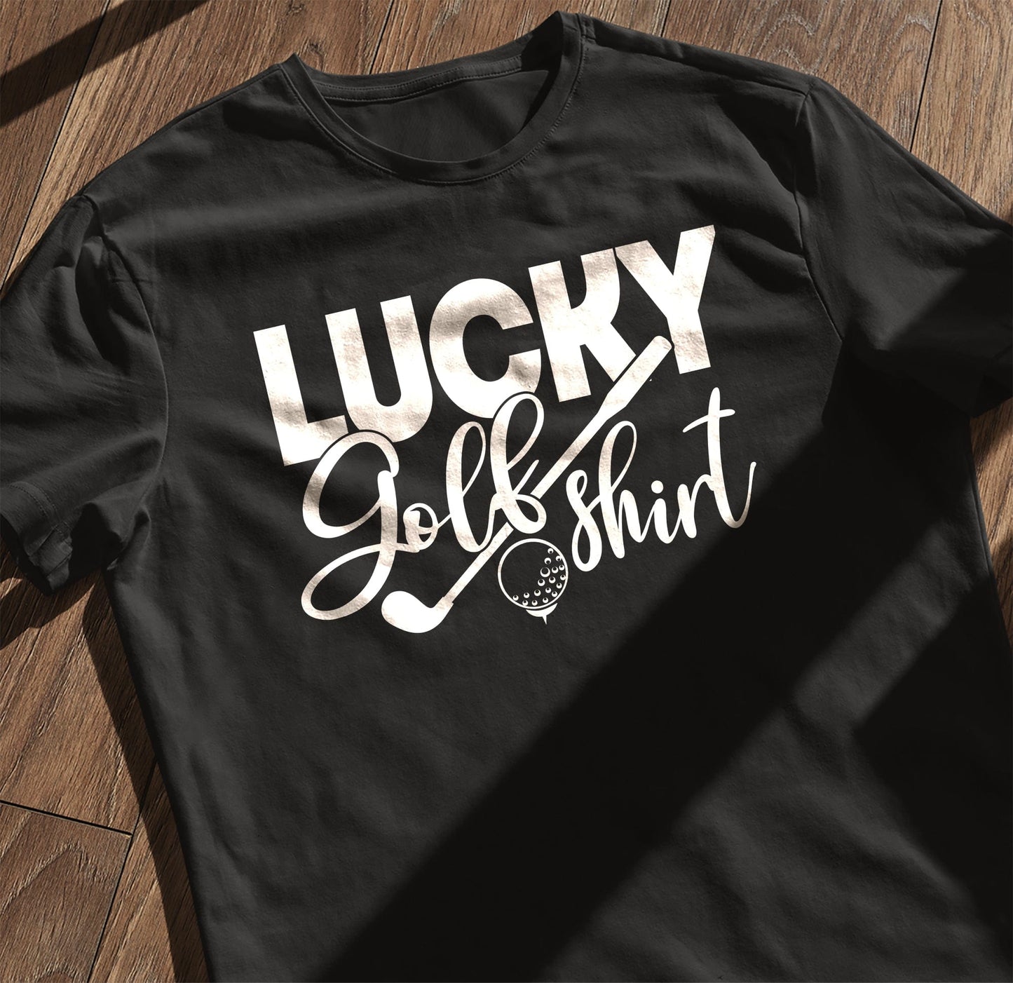 Golf-63 T-Shirt Lucky Golf Shirt