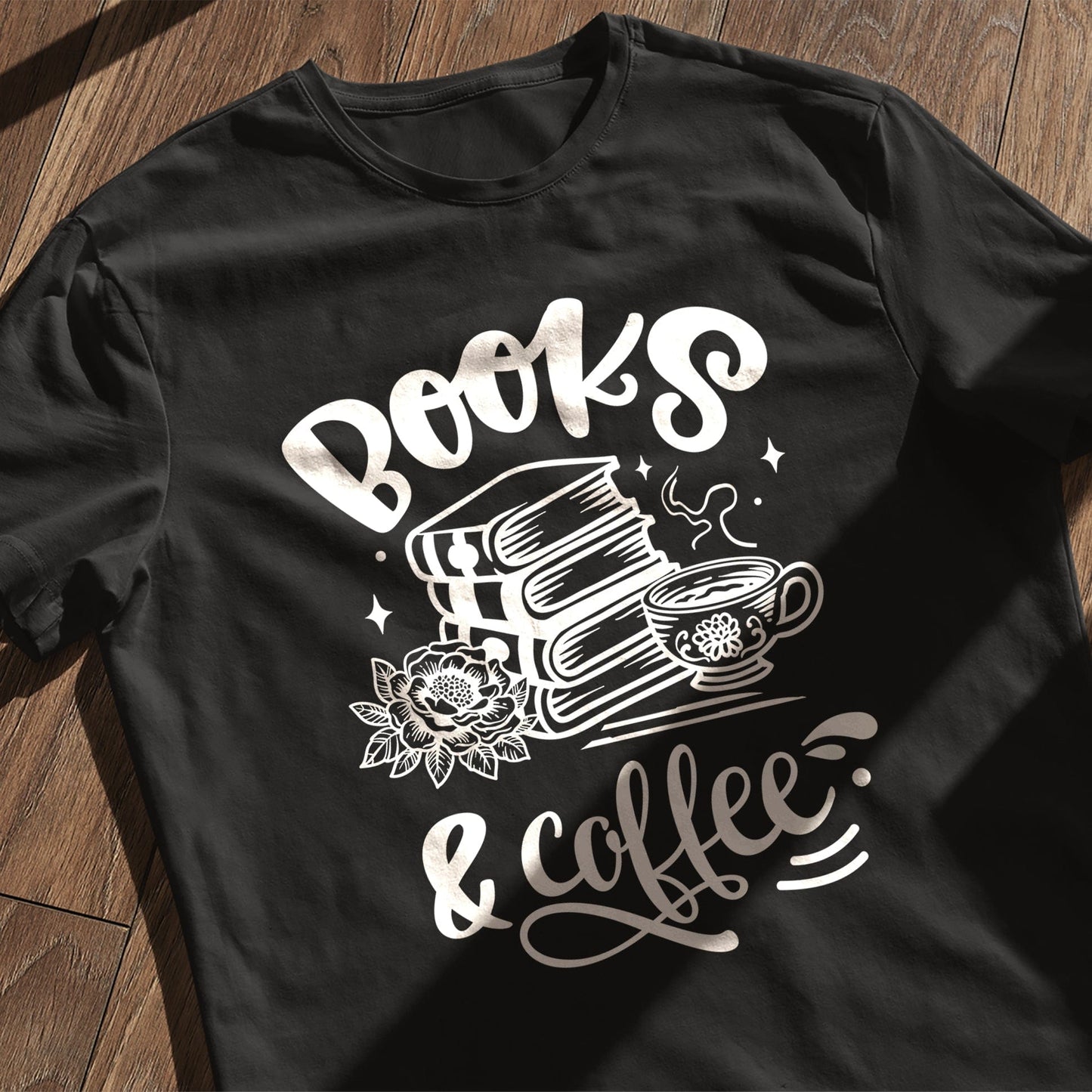 Books and Coffee T-Shirt
