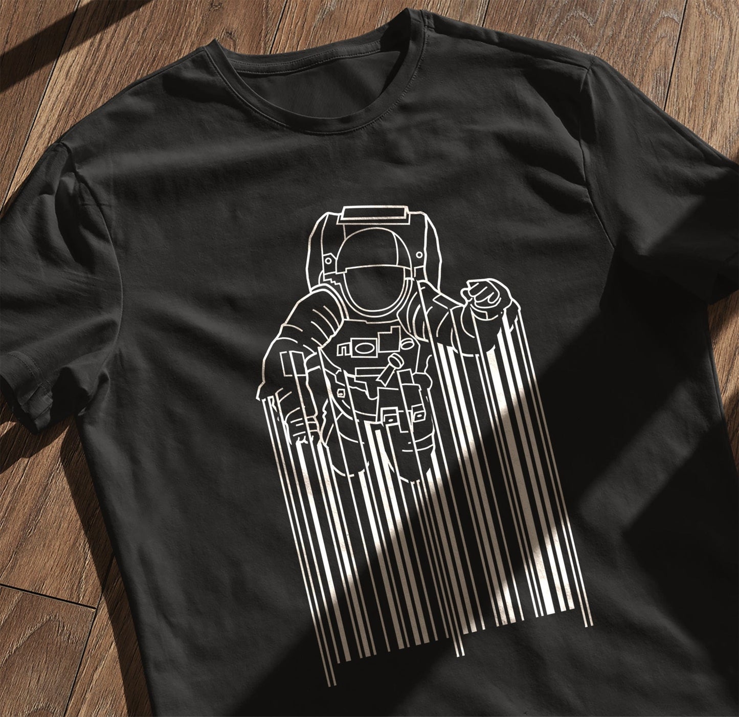Astronaut Barcode T-shirt