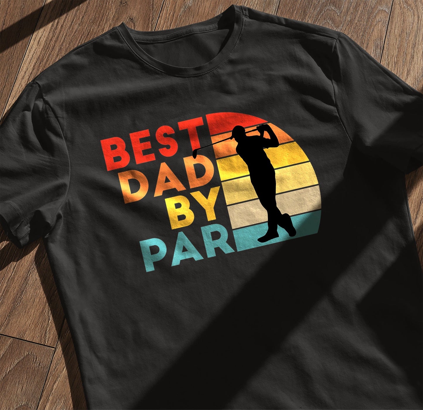 Best Dad by Par Hilarious Golf t-shirt