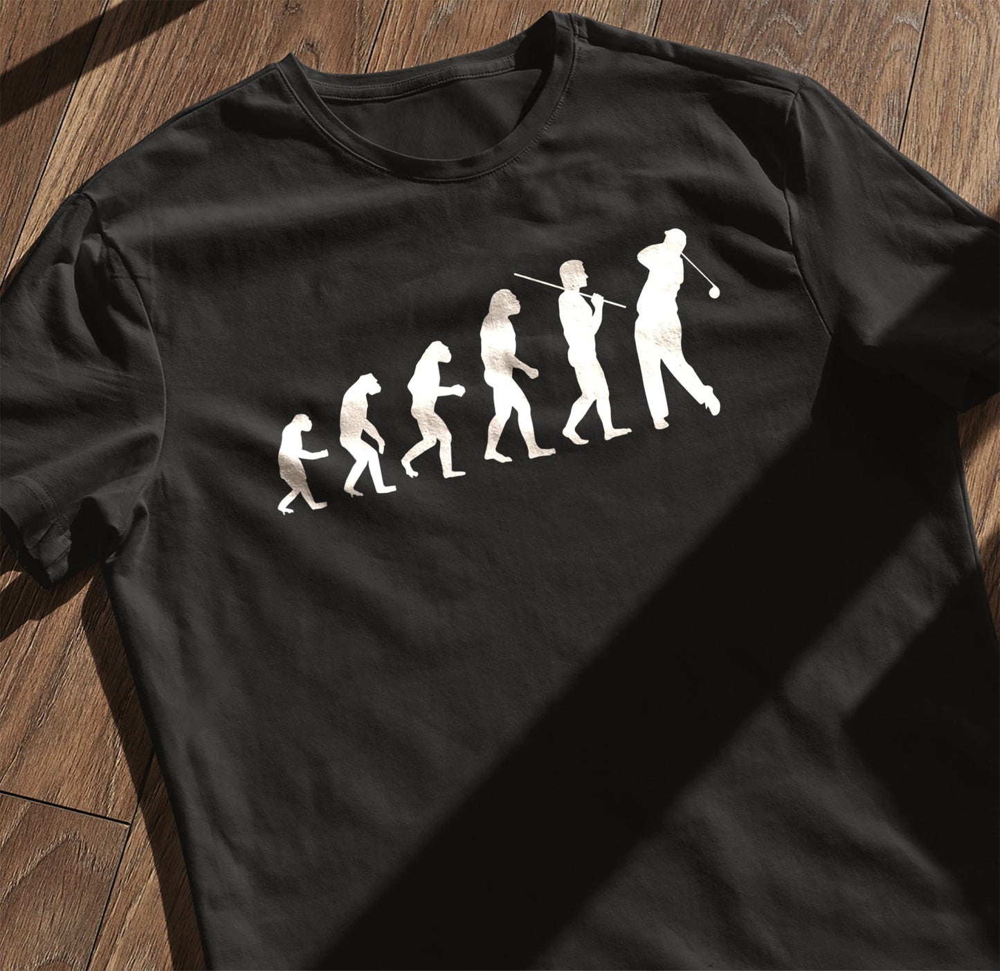 Golf Evolution T-Shirt From Caveman