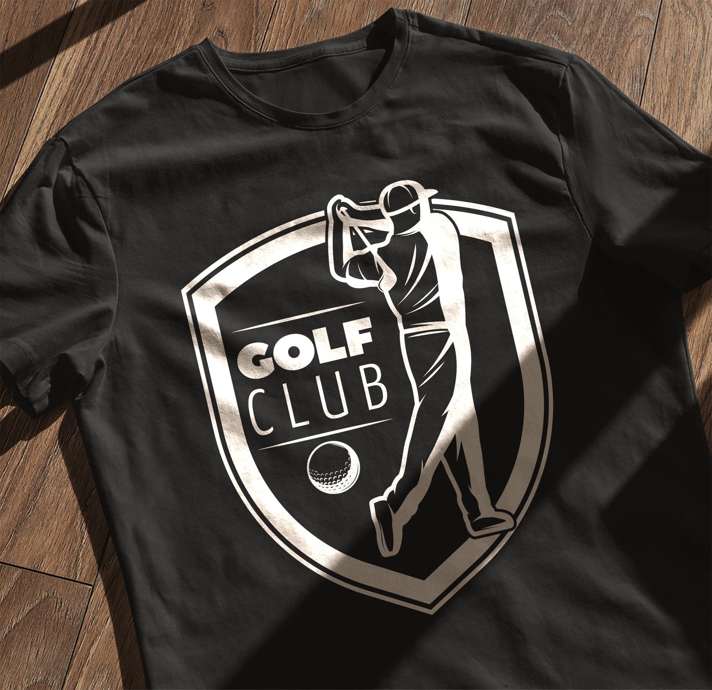 Golf-38 Swing into t-shirt