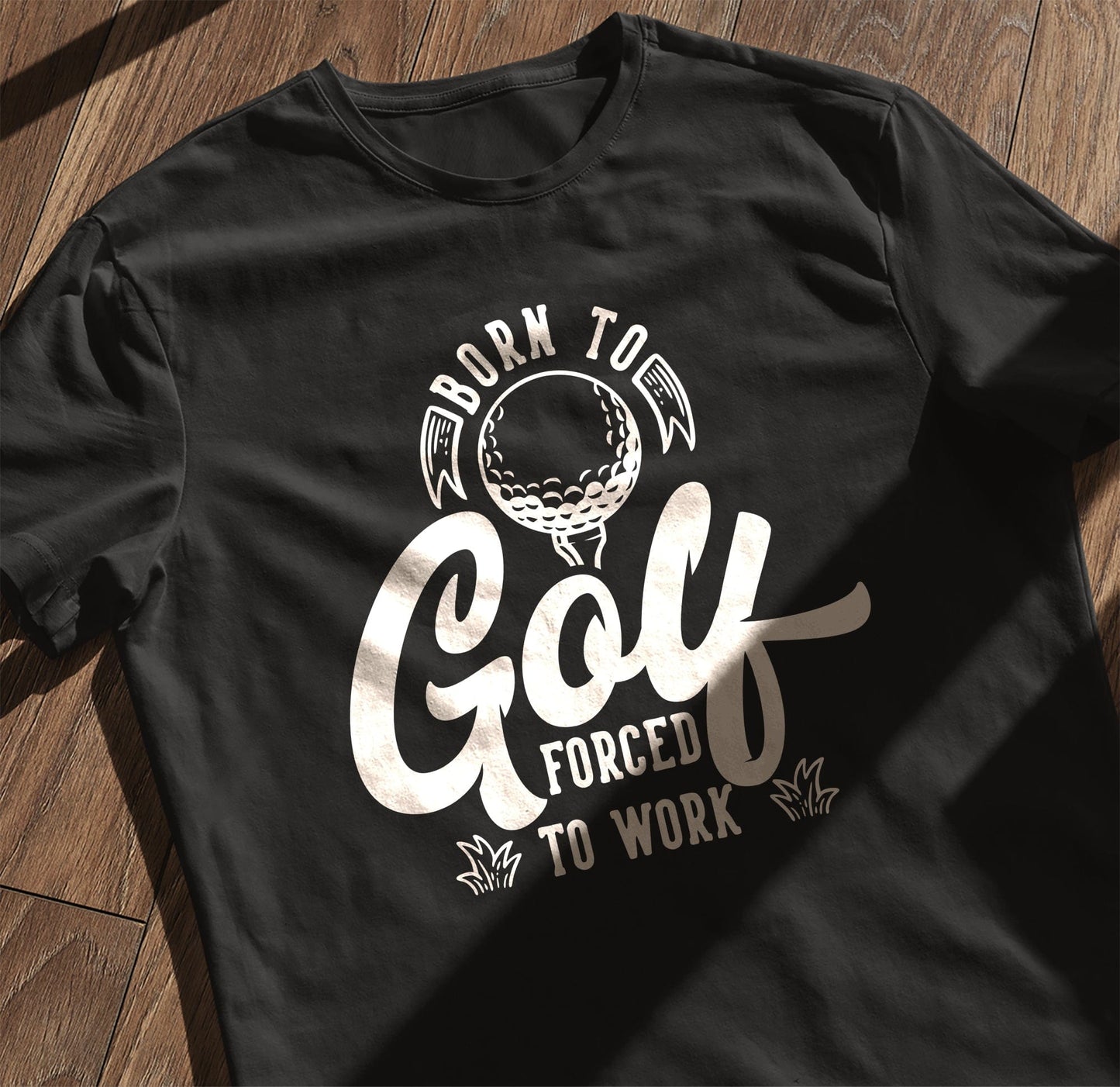 Golf-33 Swing into t-shirt