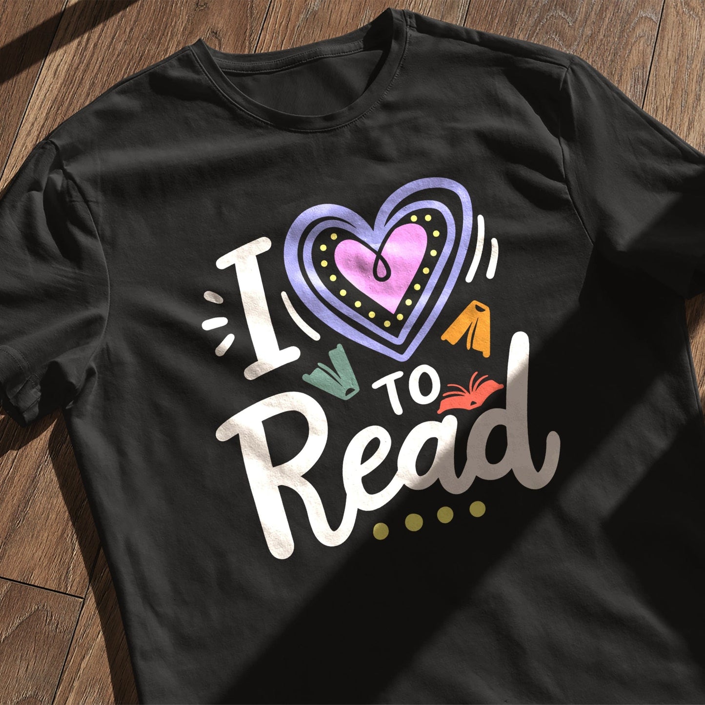 Heart to Read  Kids Tee