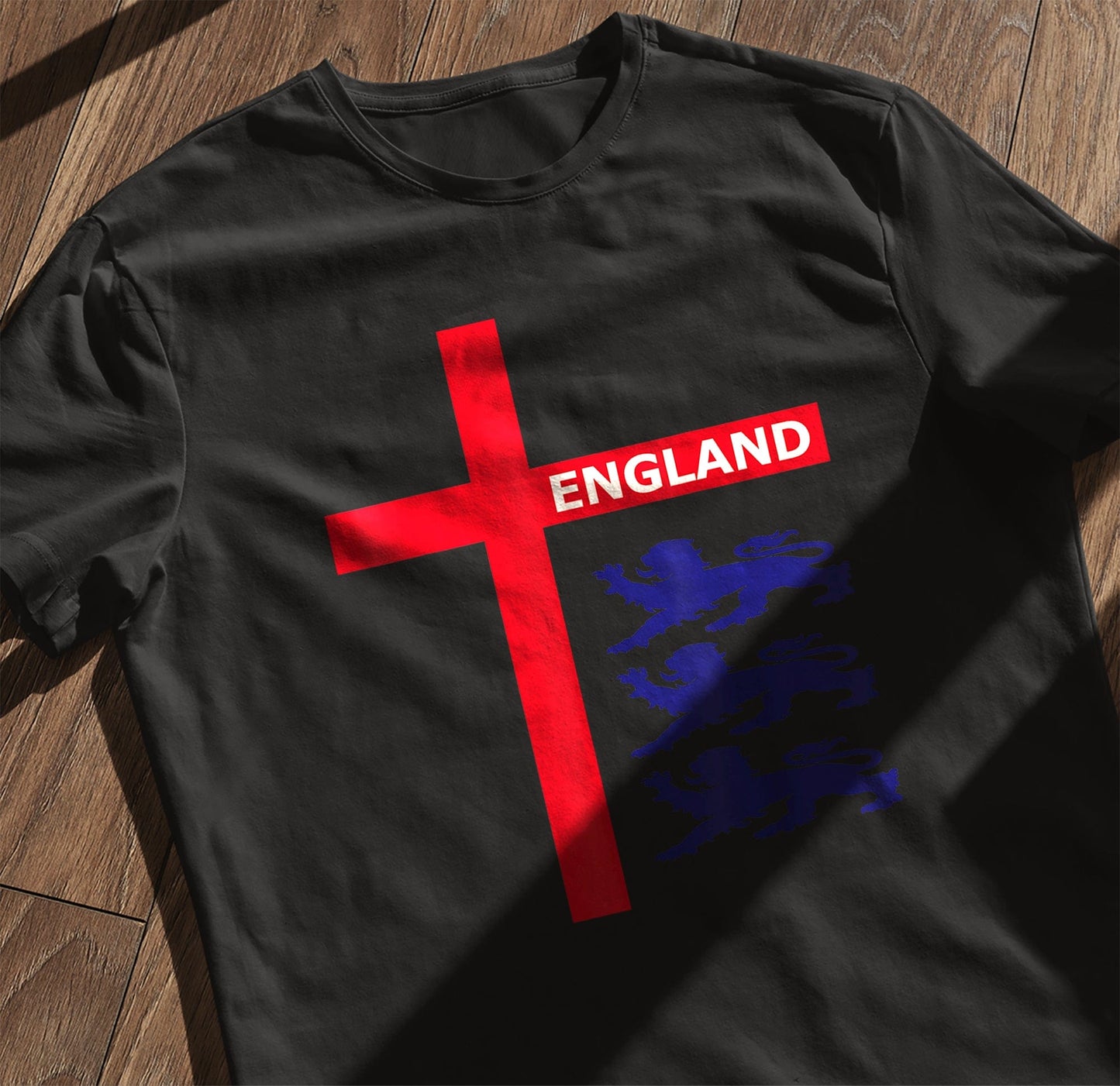 Lion Hearted England Fan T-Shirt