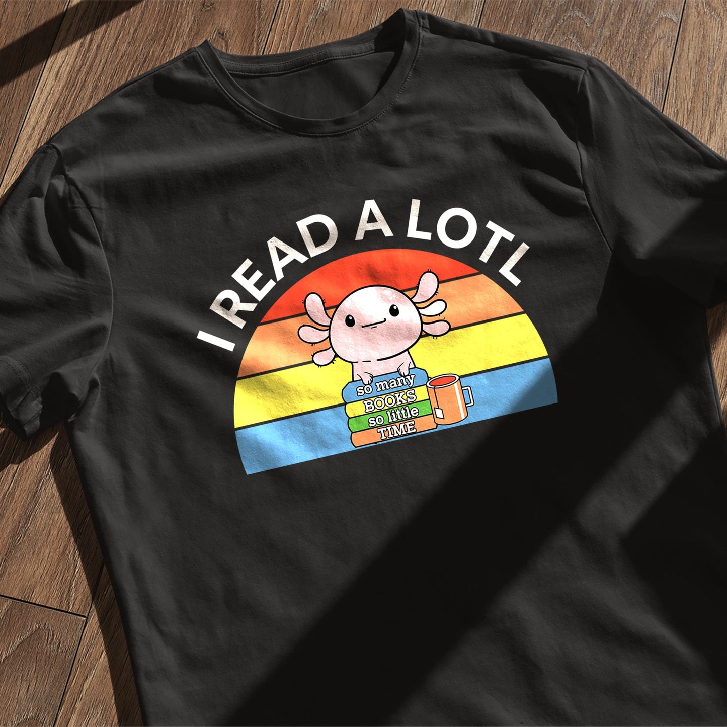 Axolotl Read Time T-Shirt
