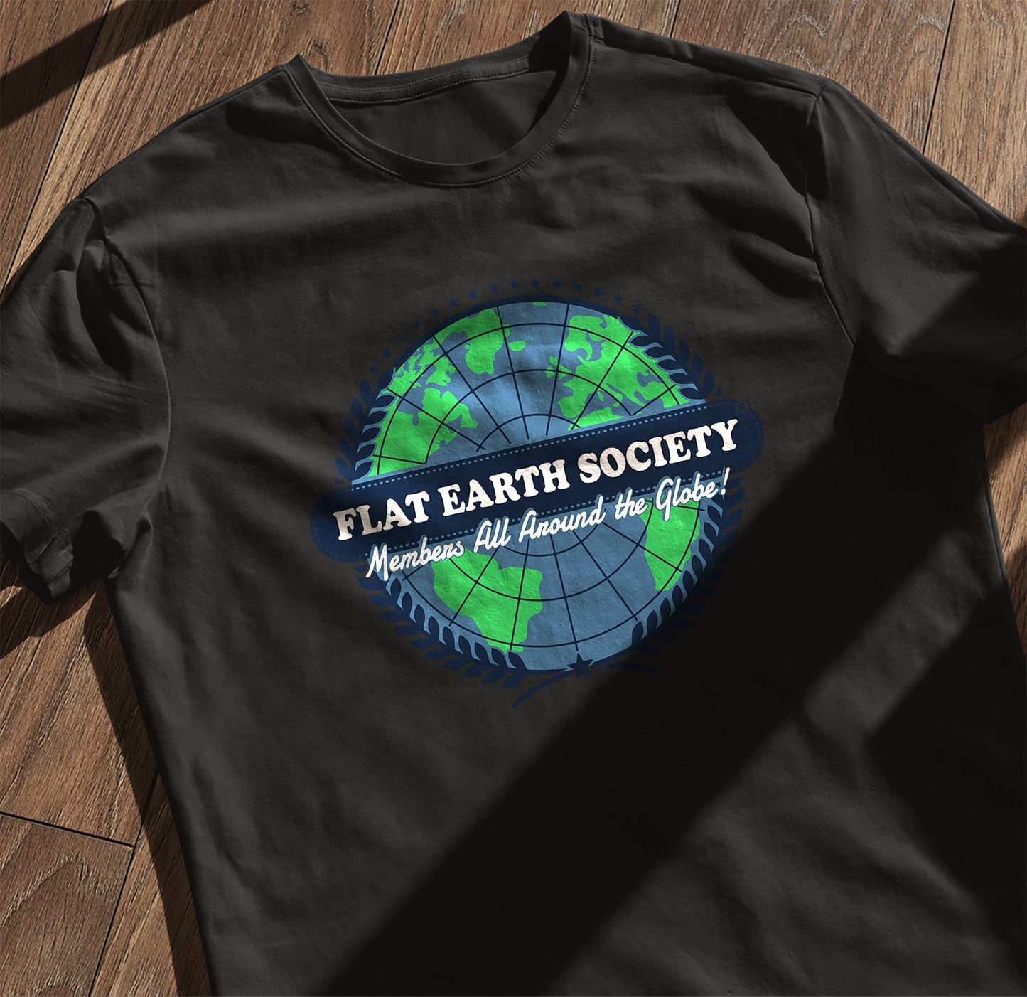 Flat Earth Members Club T-Shirt - Join