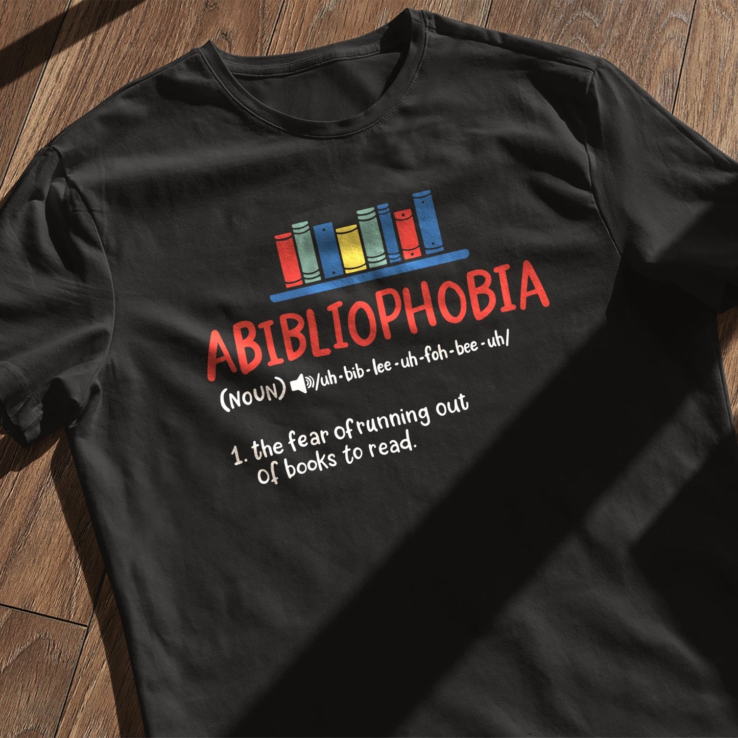 Fear of Abibliophobia  Kids Tee