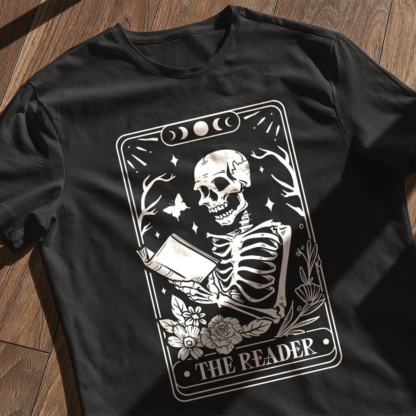 Tarot Reader Skeleton T-Shirt