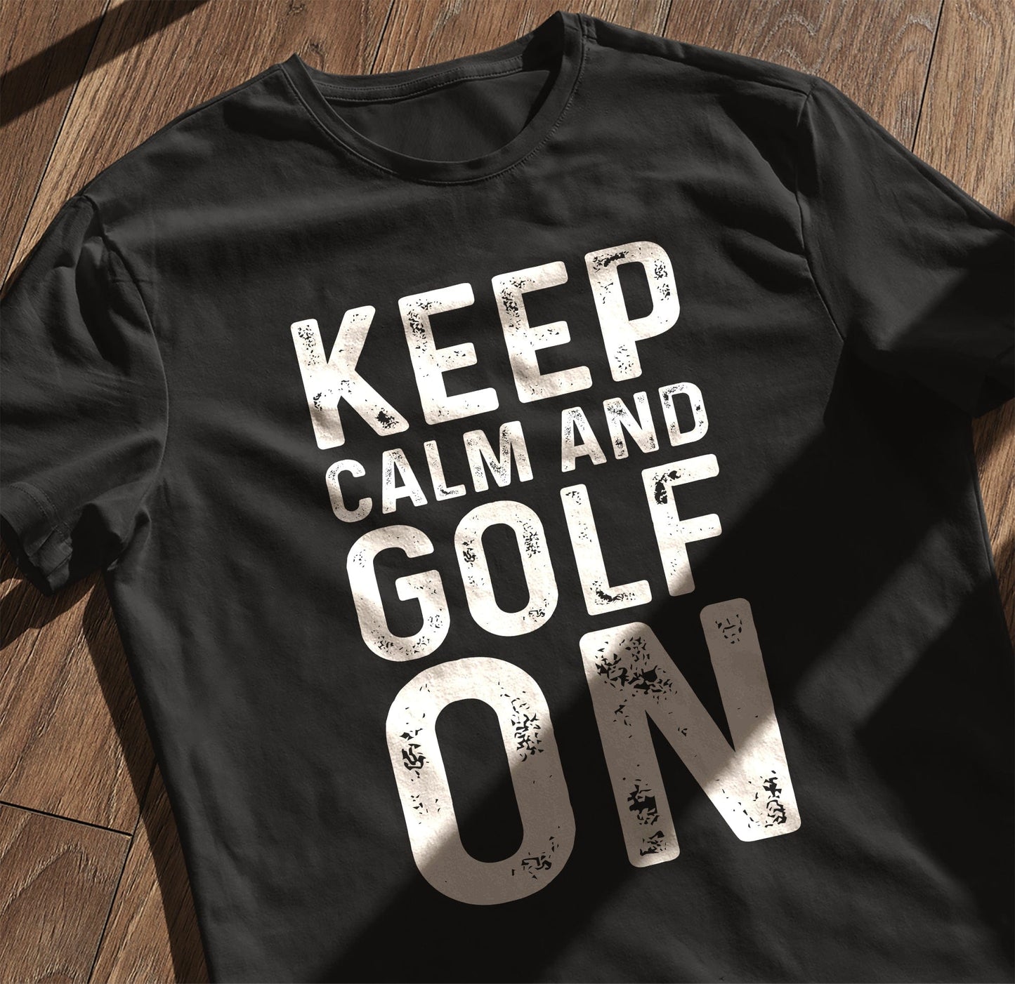 Keep Calm and Golf On T-Shirt ‚Äì