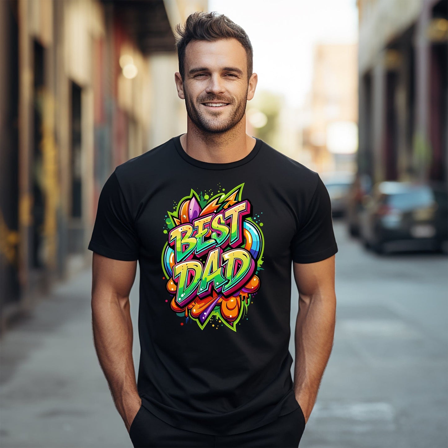 Best Dad Slime Funny TShirt for