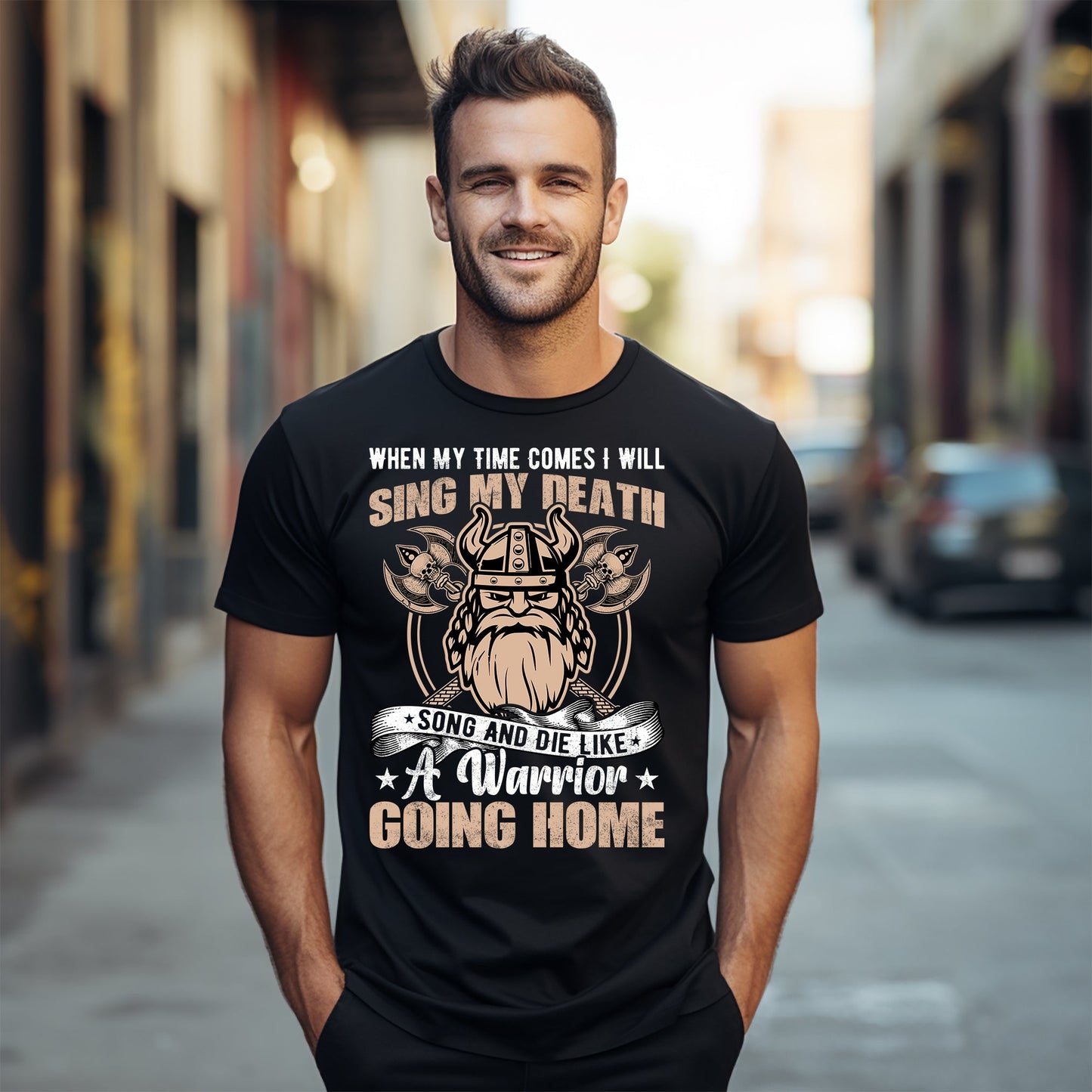 Sing My Death Song Viking Funny T-Shirt