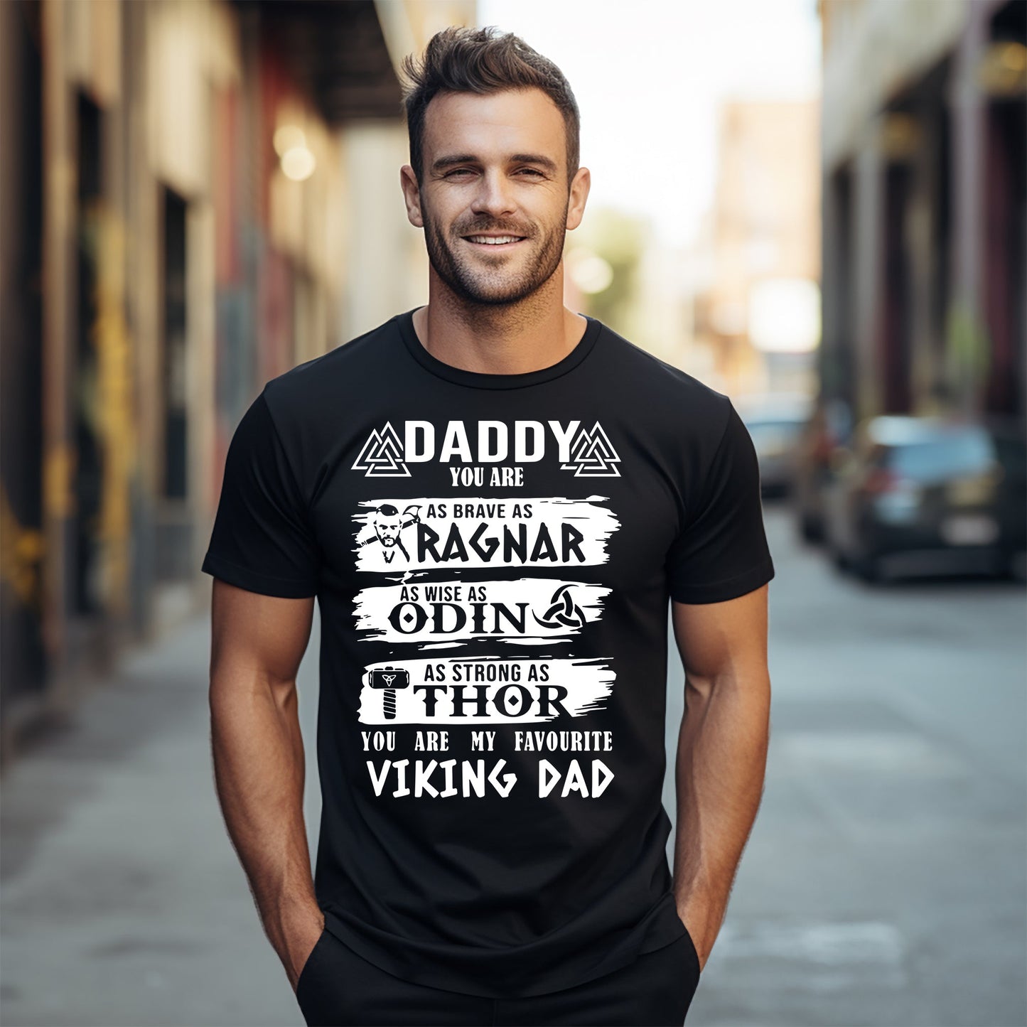 Viking Dad For the T-Shirt