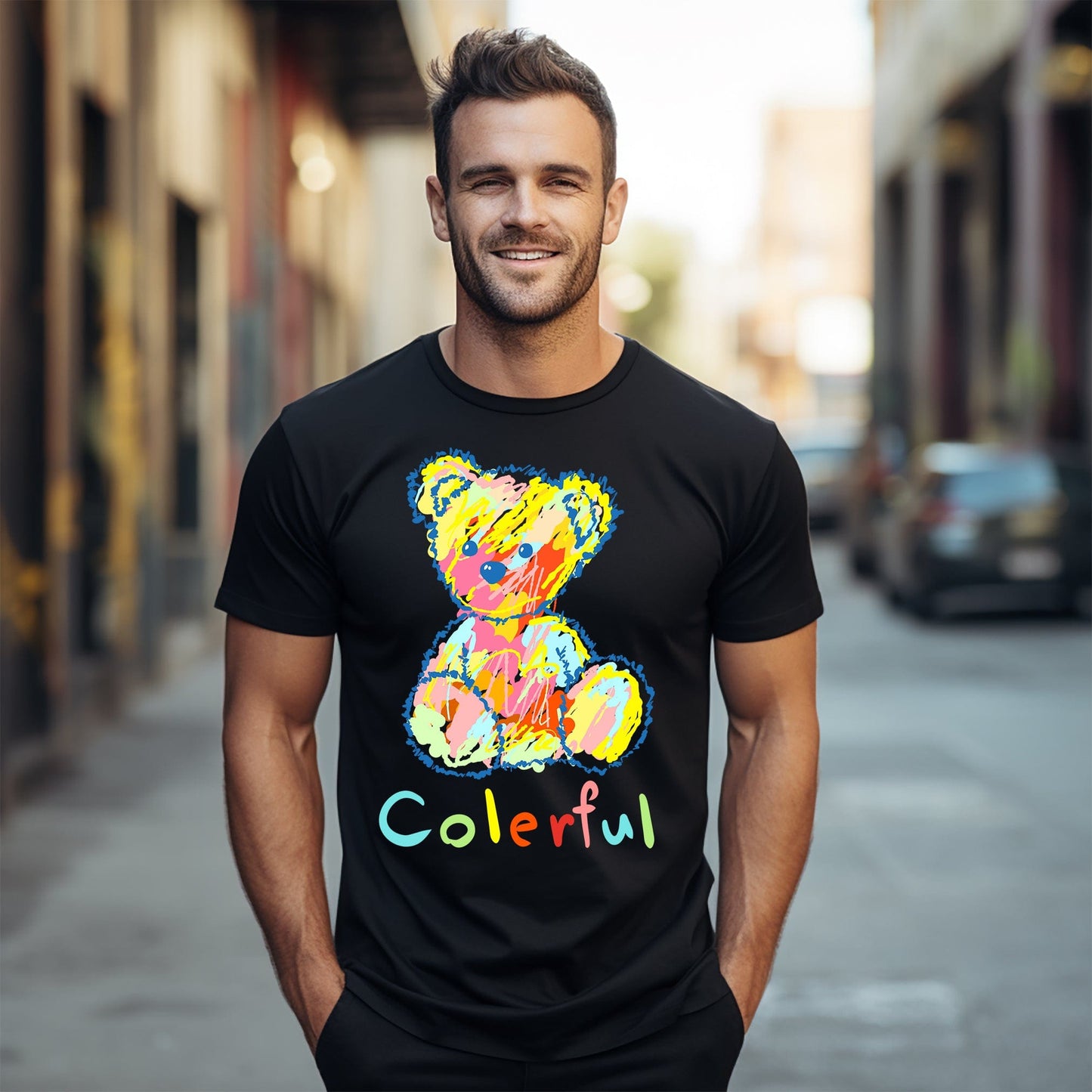 Bearstreet229 TShirt Colorful