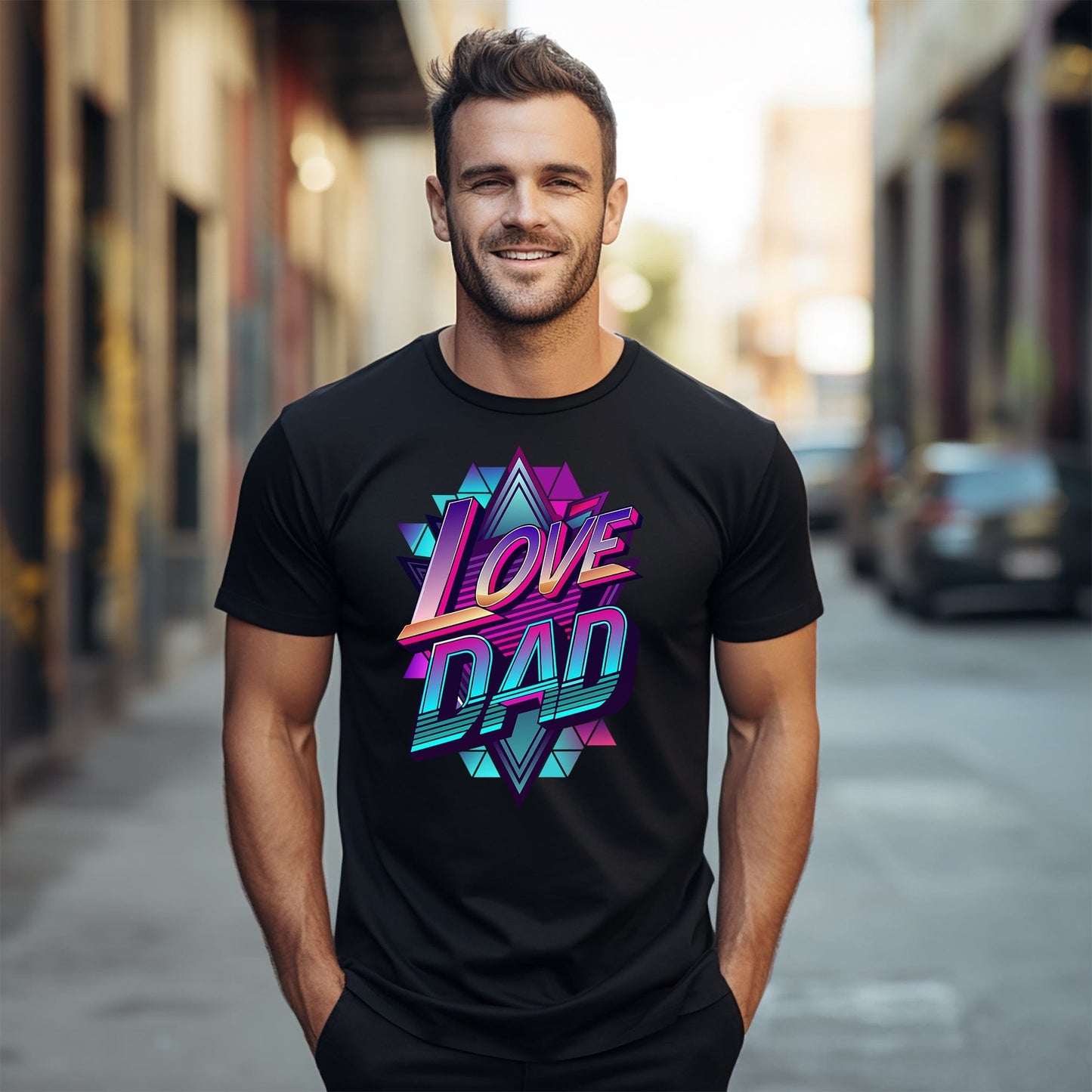 Dad's Cyberpunk Love TShirt