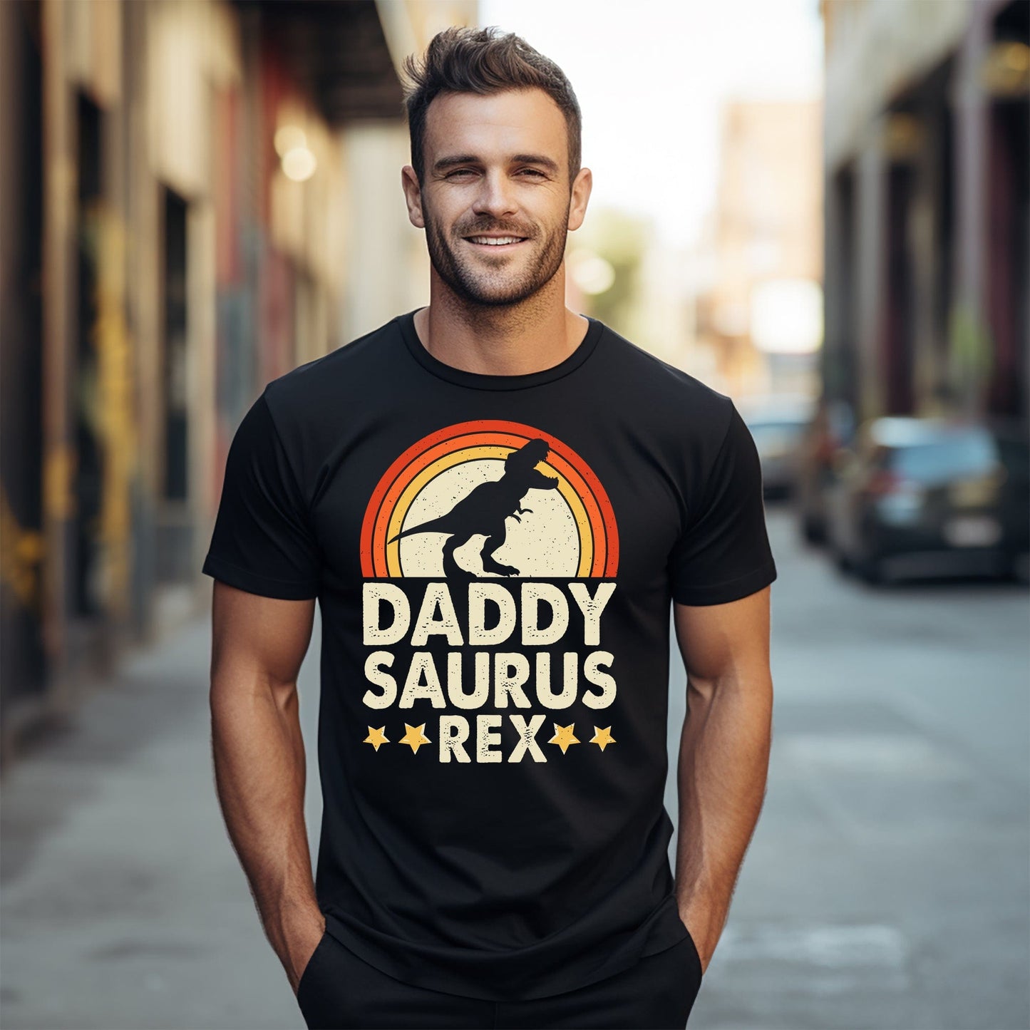 Daddy Saurus Rex 122 TShirt