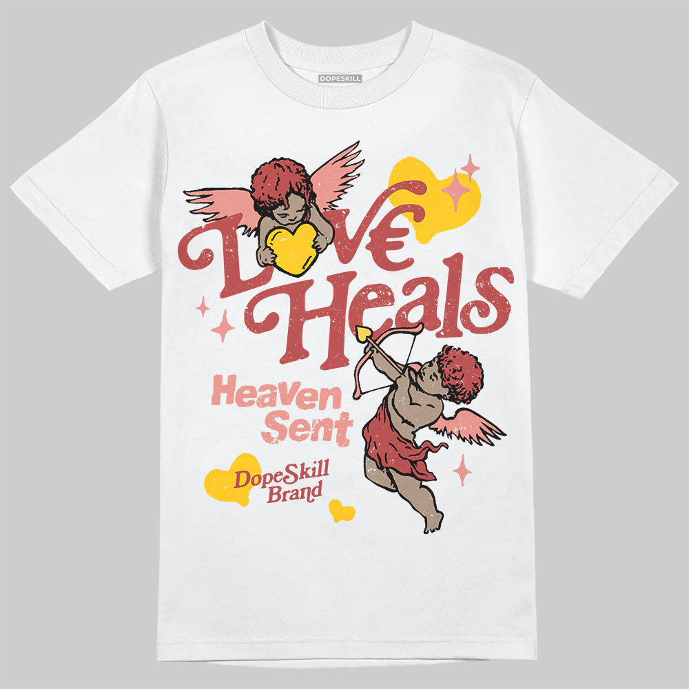 Dune Red 13s DopeSkill T-Shirt New Love Heals Graphic