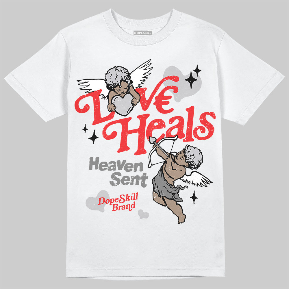 Grey Collection DopeSkill T-Shirt New Love Heals Graphic