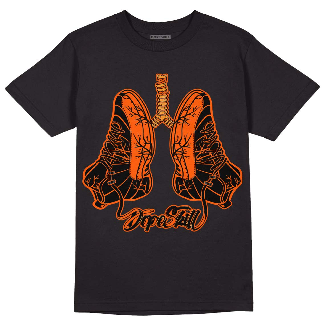 Brilliant Orange 12s DopeSkill T-Shirt Breathe Graphic