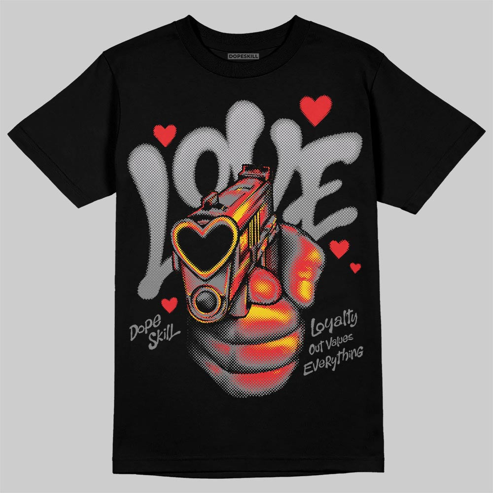 Grey Collection DopeSkill T-Shirt Love Shot Graphic