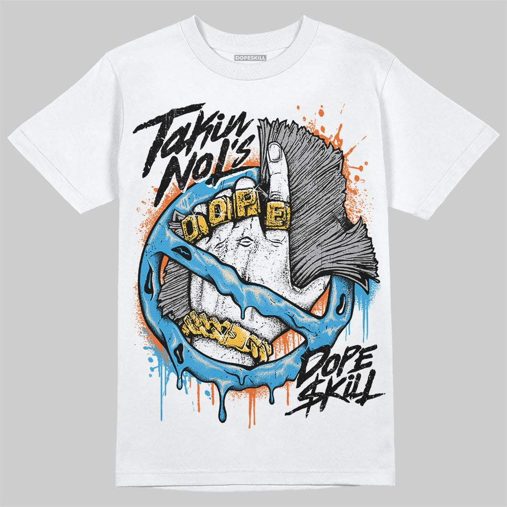 UNC Reimagined 1s DopeSkill T-Shirt Takin No L's Graphic
