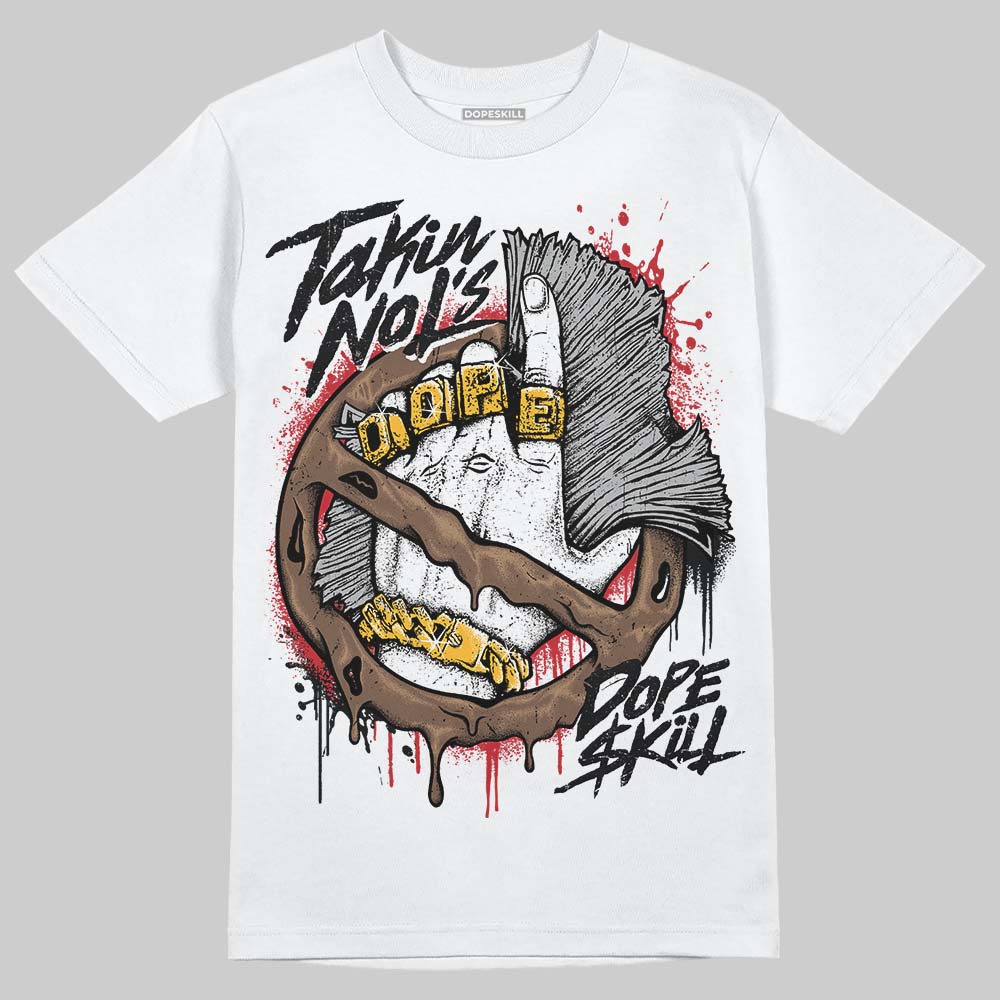 Olive 9s DopeSkill T-Shirt Takin No L's Graphic