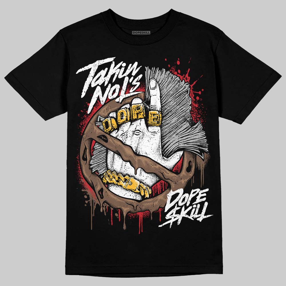 Olive 9s DopeSkill T-Shirt Takin No L's Graphic