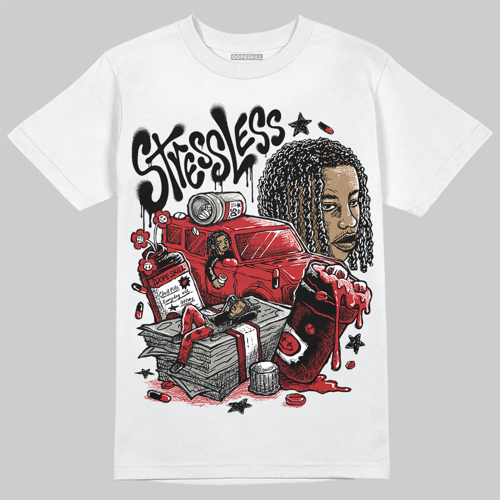 Flu Game 12s DopeSkill T-Shirt Stressless Graphic