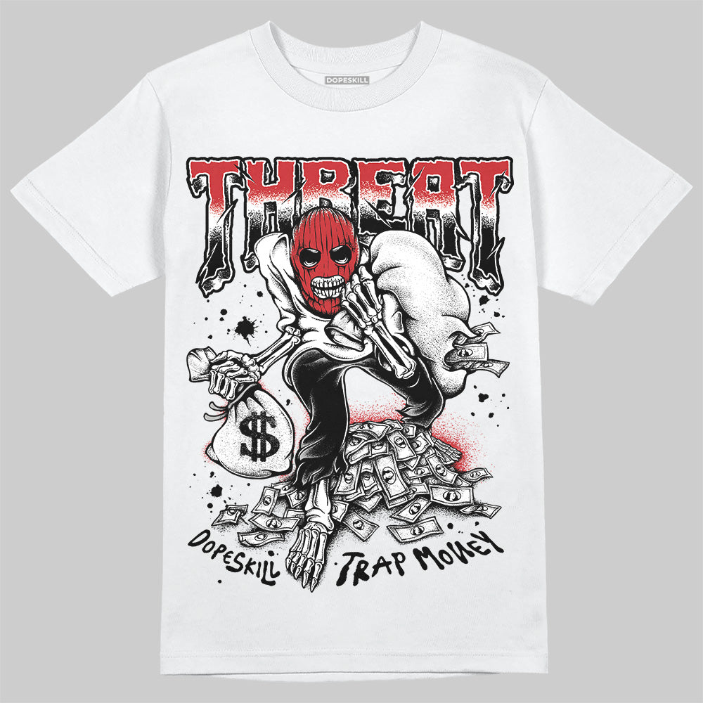 Bred Velvet 11s DopeSkill T-Shirt Threat Graphic