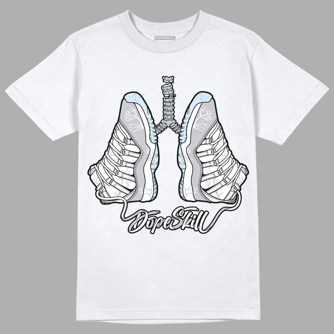 Cement Grey 11s DopeSkill T-Shirt Breathe Graphic