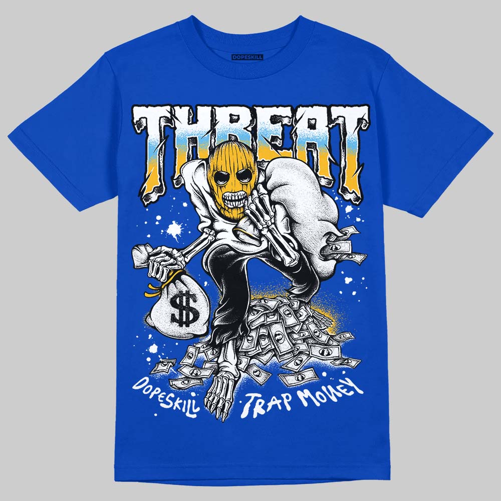 Blueberry 12s DopeSkill Royal T-shirt Threat Graphic