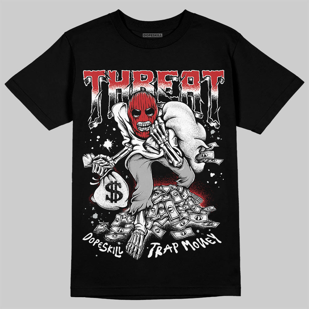 Bred Velvet 11s DopeSkill T-Shirt Threat Graphic