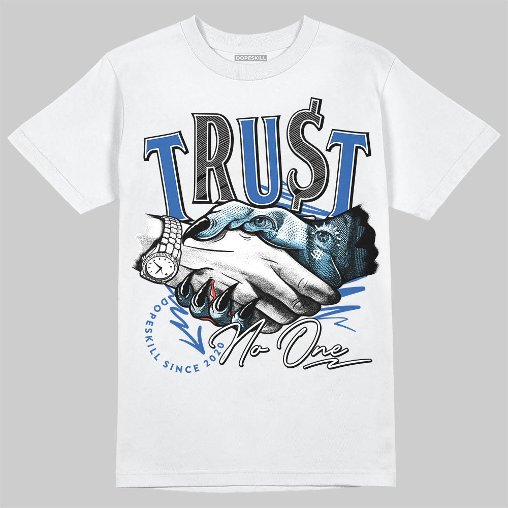Blueberry 12s DopeSkill T-Shirt Trust No One Graphic