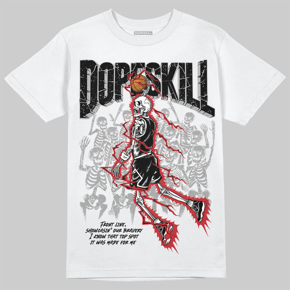 Bred Velvet 11s DopeSkill T-Shirt Thunder Dunk Graphic