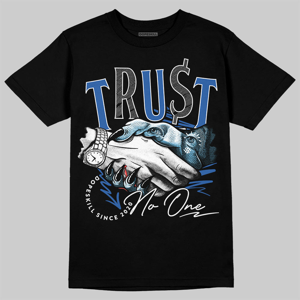 Blueberry 12s DopeSkill T-Shirt Trust No One Graphic