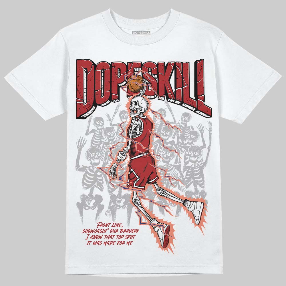 Rare Air Cinnabar 1s DopeSkill T-Shirt Thunder Dunk Graphic
