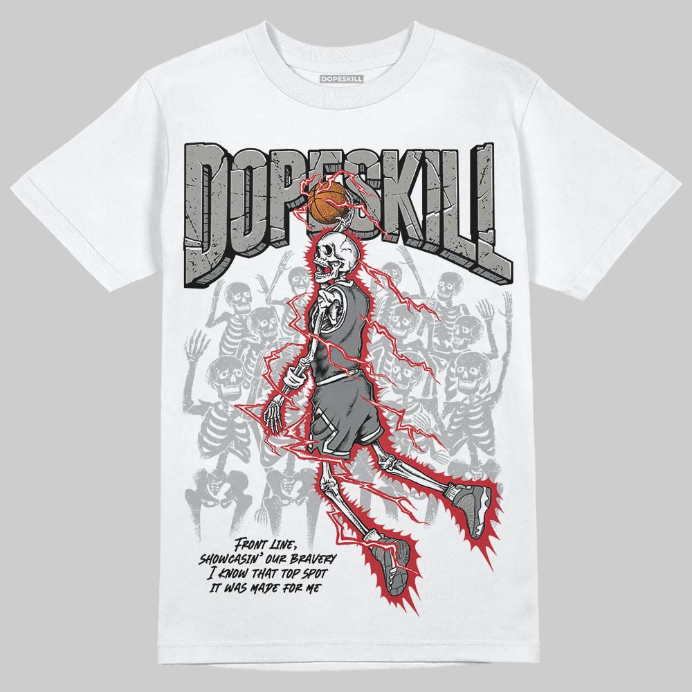 Cool Grey 9s DopeSkill T-Shirt Thunder Dunk Graphic