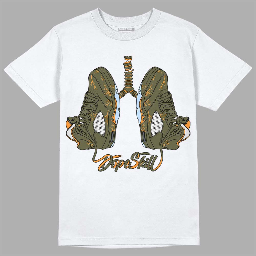 Olive 5s DopeSkill T-Shirt Breathe Graphic