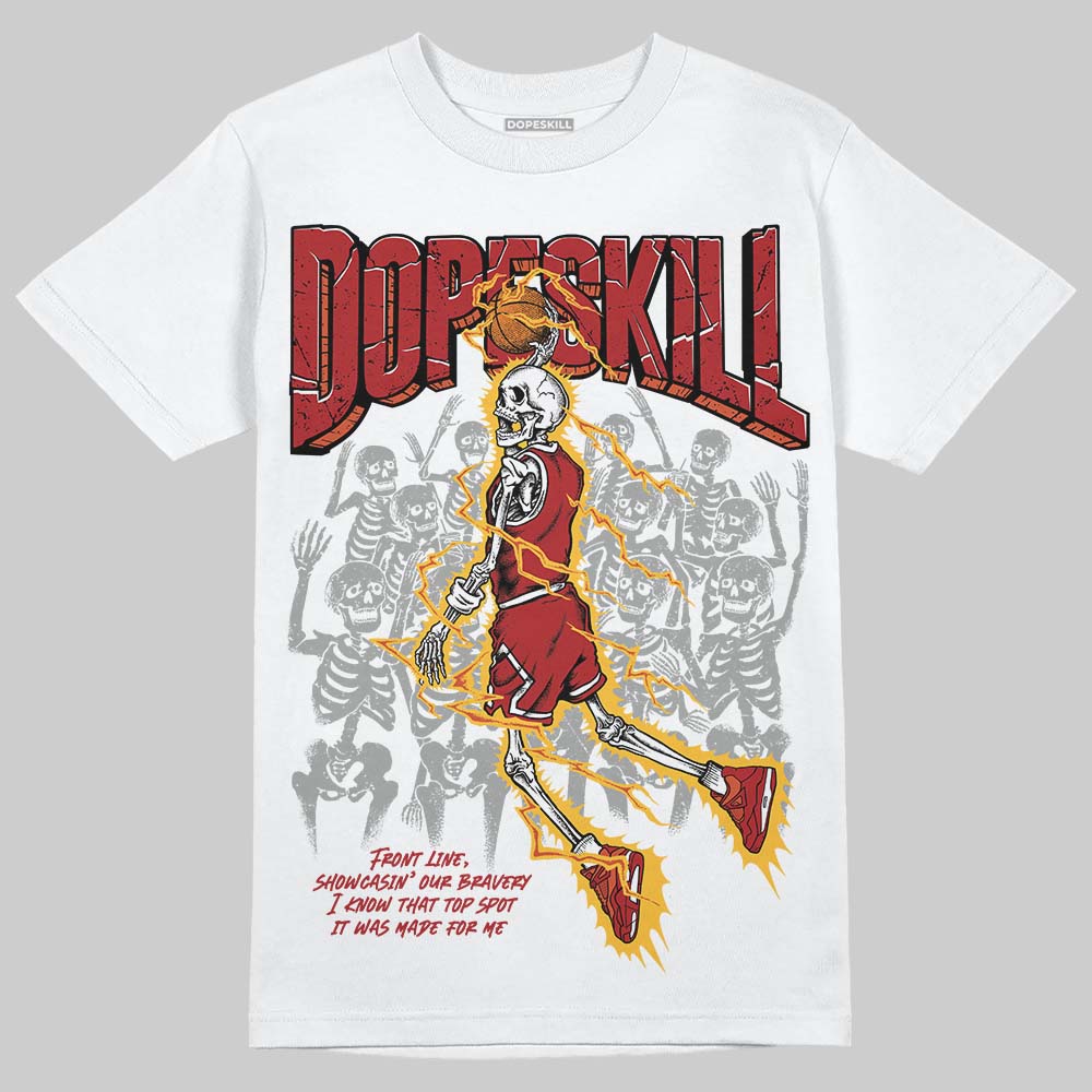 Brick By Brick 4s DopeSkill T-Shirt Thunder Dunk Graphic